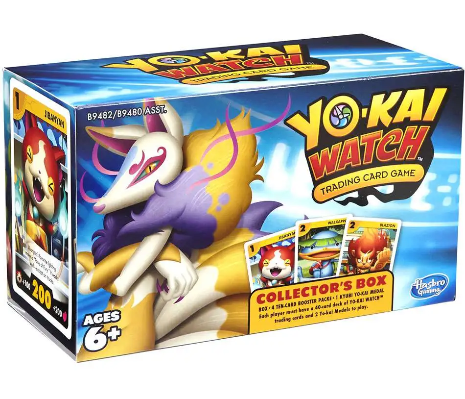 Yo-Kai Watch Trading Card Game Kyubi Collectors Box Set Hasbro Toys - ToyWiz