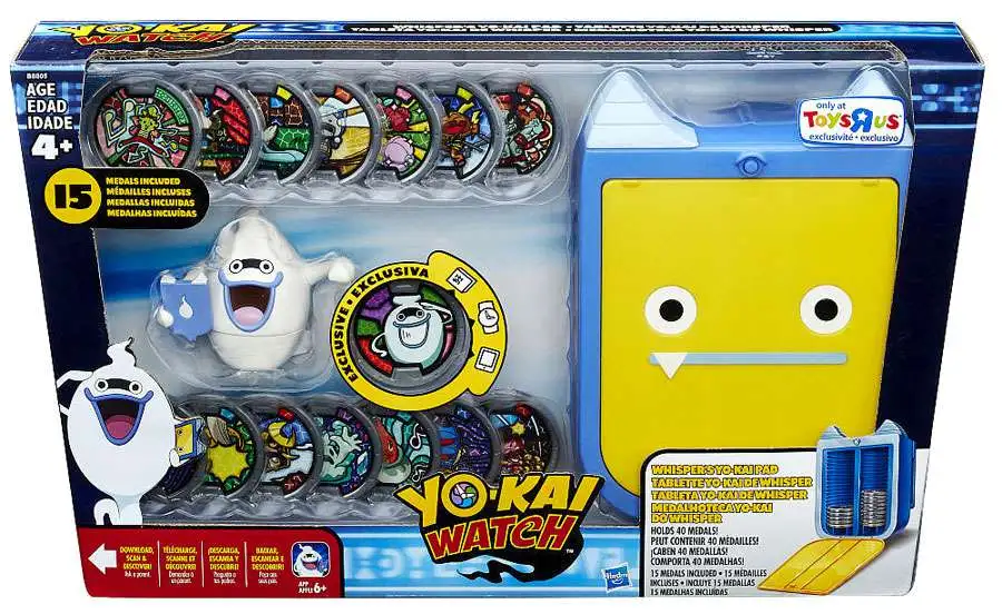 Boneco Yo Kai Watch Com Medalha Whisper Hasbro B5937 em Promoção na  Americanas