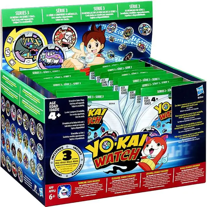 YoKai Yo-Kai Watch Series 3 Rockabelly Medal ***NOVO Não Usado*** Versão em  Inglês
