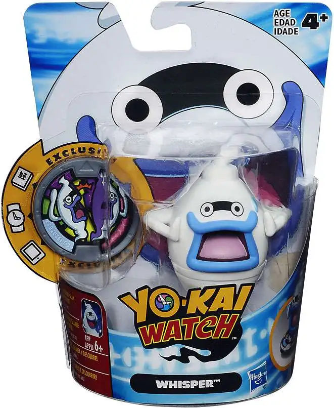 Yo-Kai Watch Medal Moments Whisper Mini Figure [Loose]