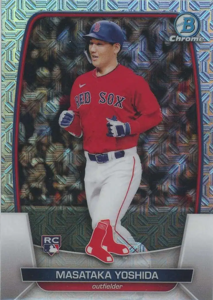 Masataka Yoshida Boston Red Sox 2023 Bowman # 58 Rookie Card