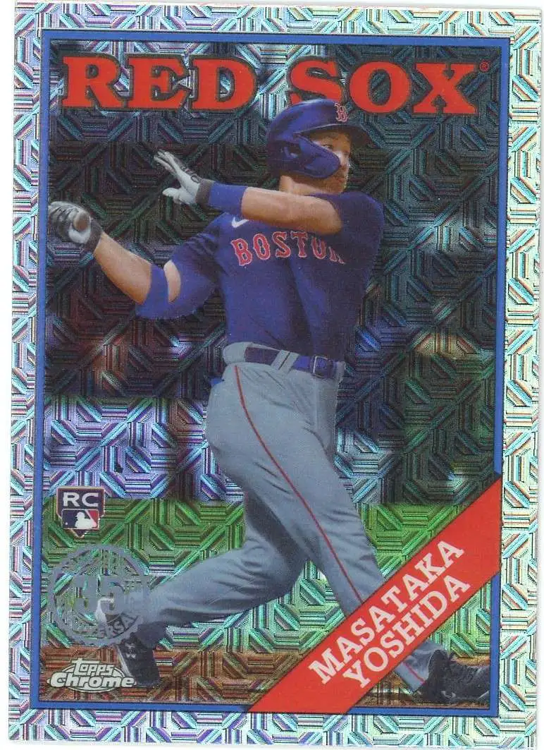  2023 Topps Chrome 1988 Baseball Trading Card Refractor