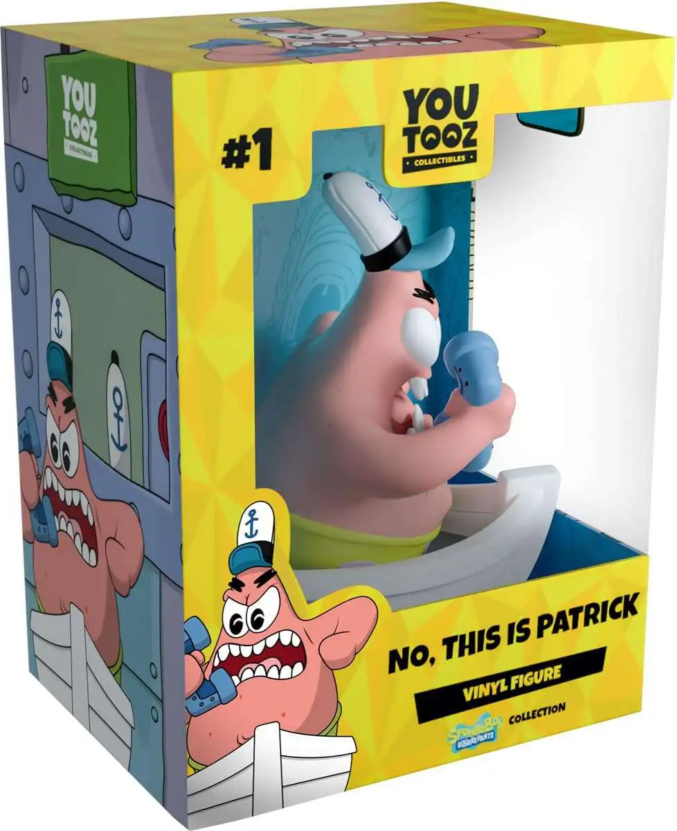 Spongebob Squarepants No, This Is Patrick 4.4-Inch Vinyl Figure