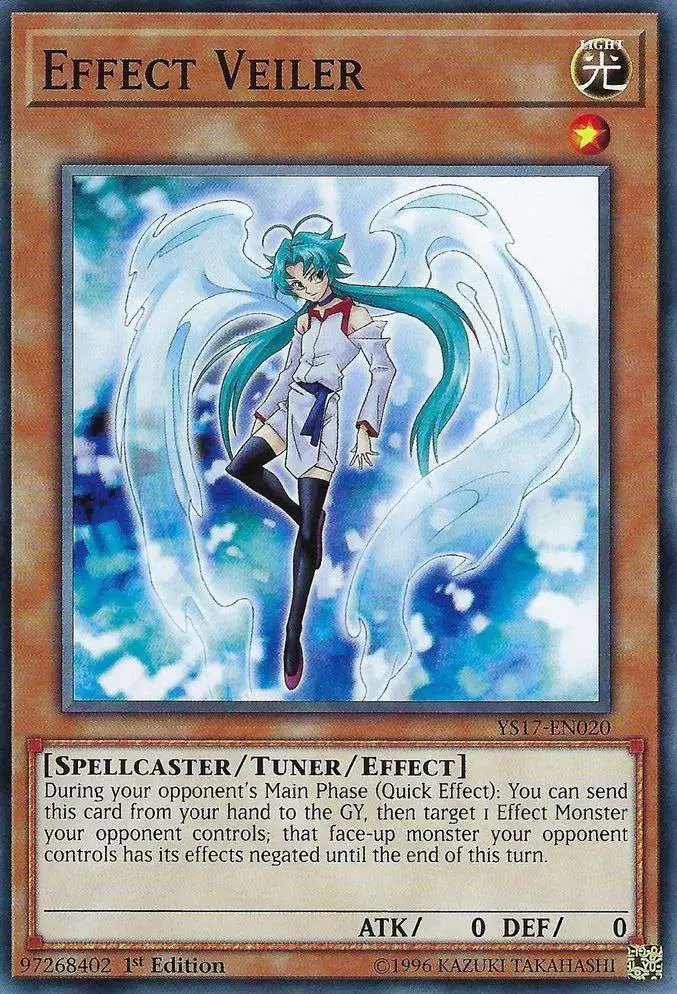 YuGiOh Starter Deck: Link Strike Common Effect Veiler YS17-EN020