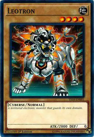 YuGiOh Starter Deck: Codebreaker Common Leotron YS18-EN001