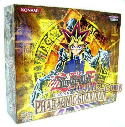 Yu-Gi-Oh 1st edition Pharaonic Guardian 2 packs from a fresh box 
