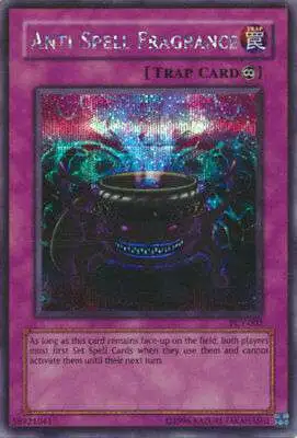 Carta Yu-Gi-Oh! Anti-Spell Fragrance - Edición Promo, Rareza Secret - PCY-002