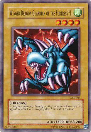 YuGiOh Yugi Evolution Deck Common Winged Dragon # 1 SYE-004