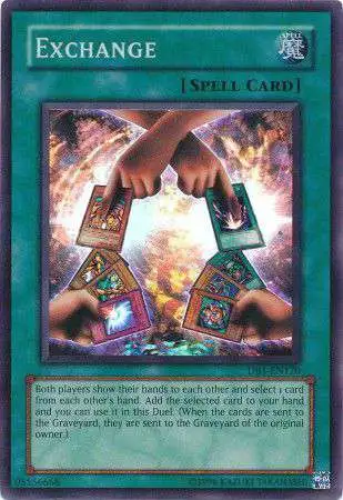 YuGiOh Dark Beginning 1 Single Card Super Rare Exchange DB1-EN170 - ToyWiz YuGiOh Dark Beginning 1 Single Card Super Rare Exchange DB1-EN170 - ToyWiz