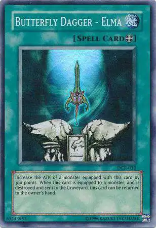 YuGiOh Dark Crisis Super Rare Butterfly Dagger-Elma DCR-032