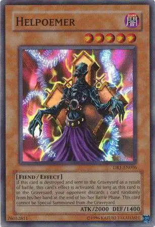 YuGiOh Dark Revelation 1 Super Rare Helpoemer DR1-EN006