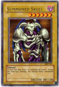 YuGiOh Metal Raiders Ultra Rare Summoned Skull MRD-003 [Moderately Played]