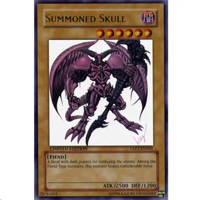 YuGiOh 10th Anniversary Pack Ultra Rare Summoned Skull YAP1-EN003 [Lightly Played]