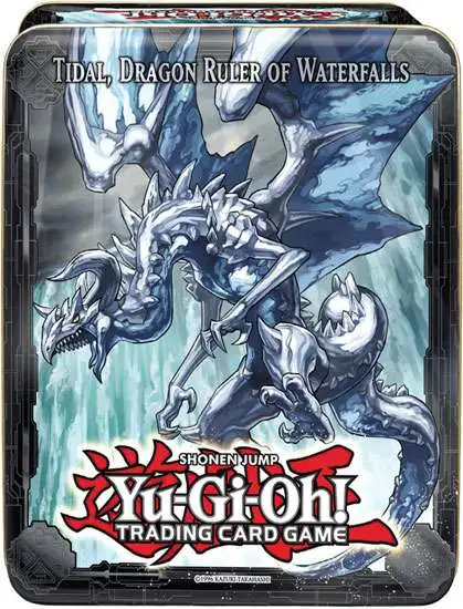 YuGiOh 2013 Tidal, Dragon Ruler of Waterfalls Tin Set [5 Booster Packs & 5 Foil Cards]