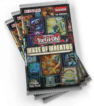 YuGiOh Maze of Muertos Booster Box 24 Packs Konami - ToyWiz