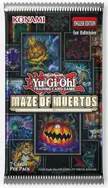 YuGiOh Maze of Muertos Booster Pack [7 Cards] (Pre-Order ships March)