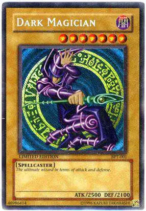 YuGiOh 2002 Collector Tin Secret Rare Dark Magician BPT-001