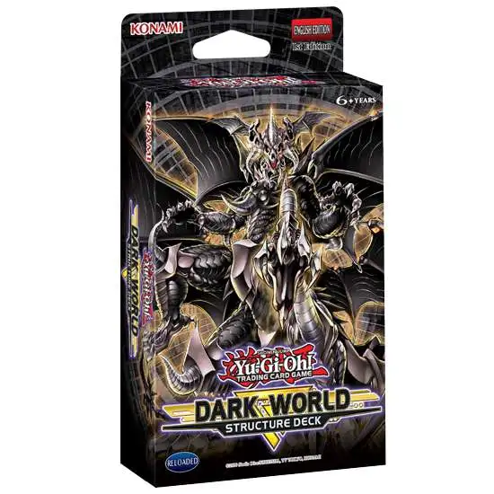 Yugioh Trading Card Game Dark World Structure Deck 46 Cards Konami Toywiz