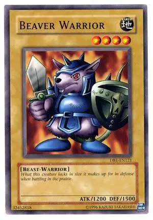 YuGiOh Dark Beginning 1 Common Beaver Warrior DB1-EN121