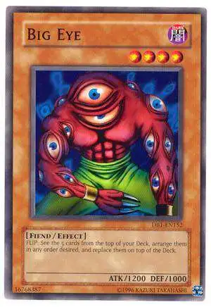 YuGiOh Dark Beginning 1 Common Big Eye DB1-EN152