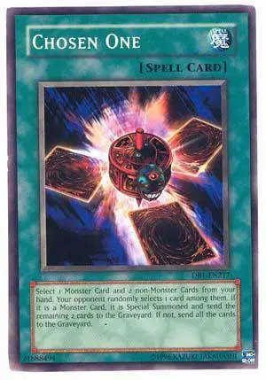 YuGiOh Dark Beginning 1 Common Chosen One DB1-EN217