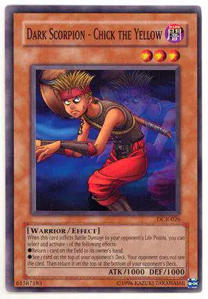 YuGiOh Dark Crisis Common Dark Scorpion - Chick the Yellow DCR-026