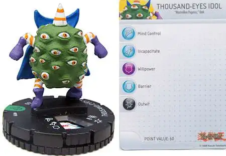 YuGiOh HeroClix Thousand-Eyes Idol #19