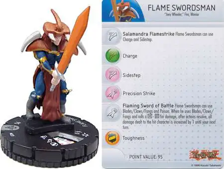 YuGiOh HeroClix Flame Swordsman #37