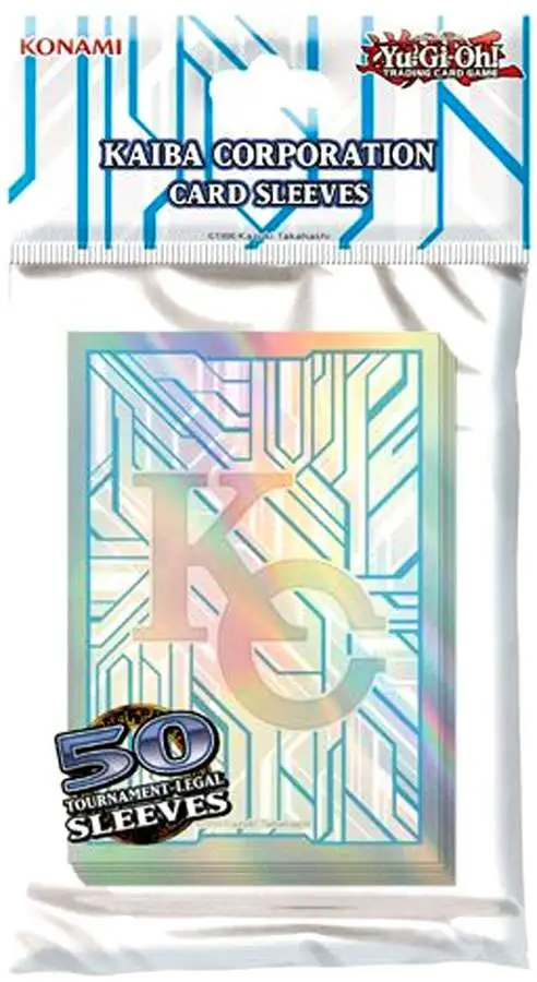 Yu-Gi-Oh! Kaiba Corporation Card Sleeves (50 Pack)