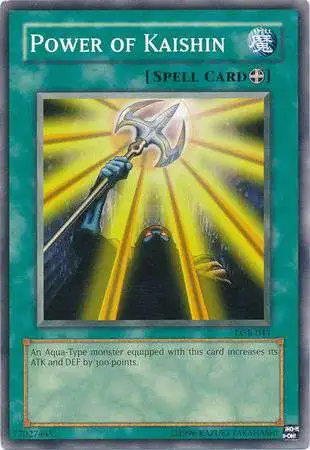 YuGiOh Legend of Blue Eyes White Dragon Common Power of Kaishin LOB-044