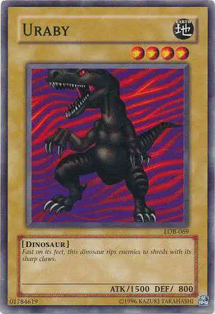 YuGiOh Legend of Blue Eyes White Dragon Common Uraby LOB-069