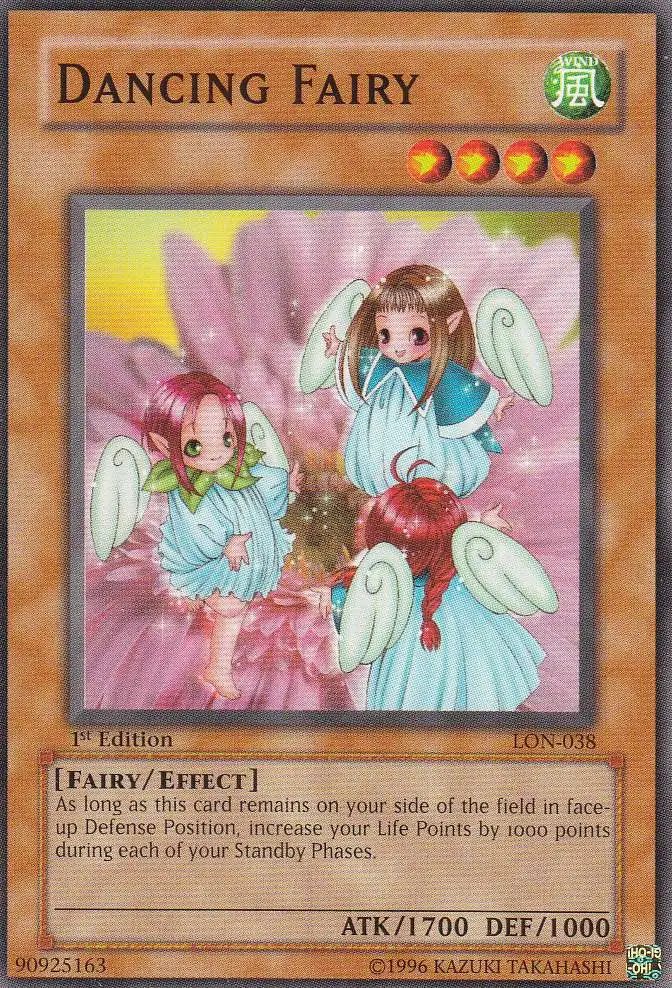 YuGiOh Labyrinth of Nightmare Common Dancing Fairy LON-038 [1st Edition]
