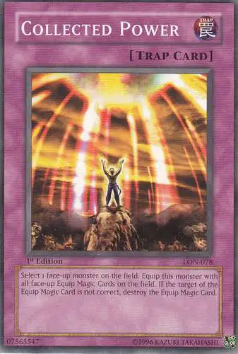 YuGiOh Labyrinth of Nightmare Single Card Common Collected Power