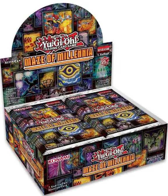 YuGiOh Maze of Millennia Booster Box [24 Packs, 25th Anniversary]