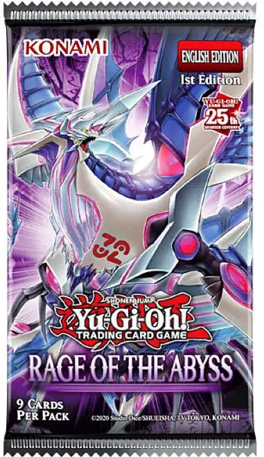 YuGiOh Rage of the Abyss Booster Pack [9 Cards]