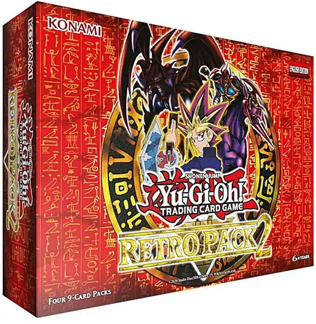 YuGiOh Retro Pack 2 Booster Box [4 Packs]