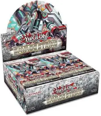 YuGiOh Savage Strike Booster Box [24 Packs]