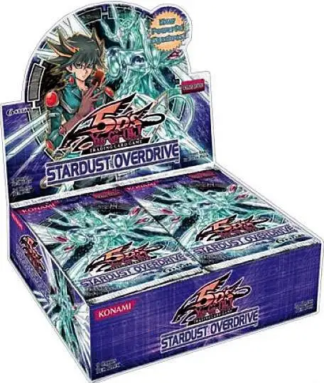 Yugioh TCG Stardust Overdrive 5DS English Edition Booster Packs Sealed 