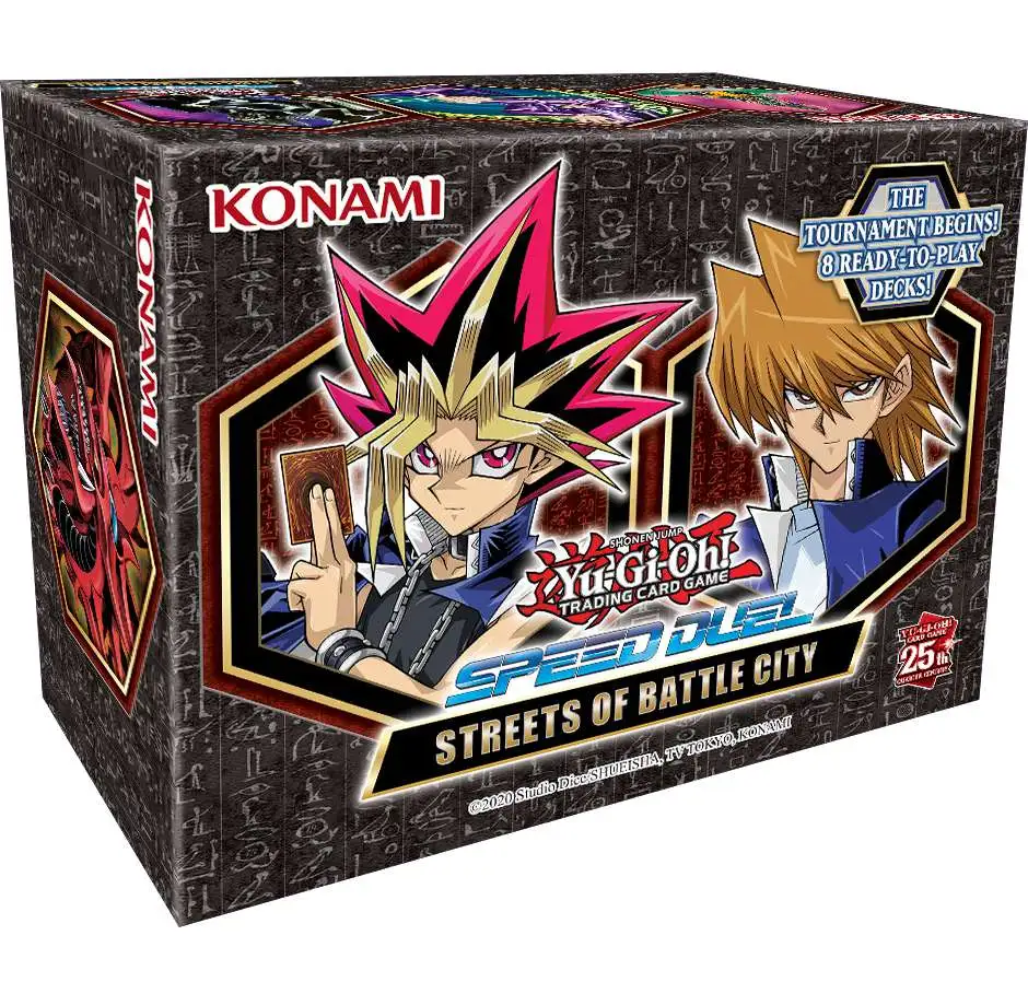YuGiOh Trading Card Game Speed Duel Streets of Battle City Box Set 228  Cards, 25th Anniversary Konami - ToyWiz