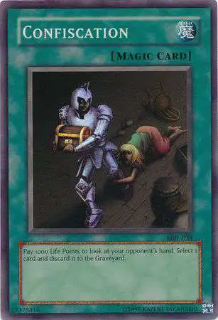 YuGiOh Magic Ruler Super Rare Confiscation (1st Edition) MRL-038 YuGiOh Magic Ruler Super Rare Confiscation (1st Edition) MRL-038