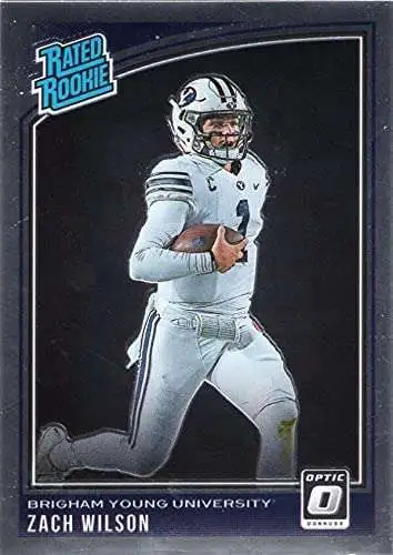 NFL 2021 Chronicles Donruss Optic Draft Picks Zach Wilson Trading