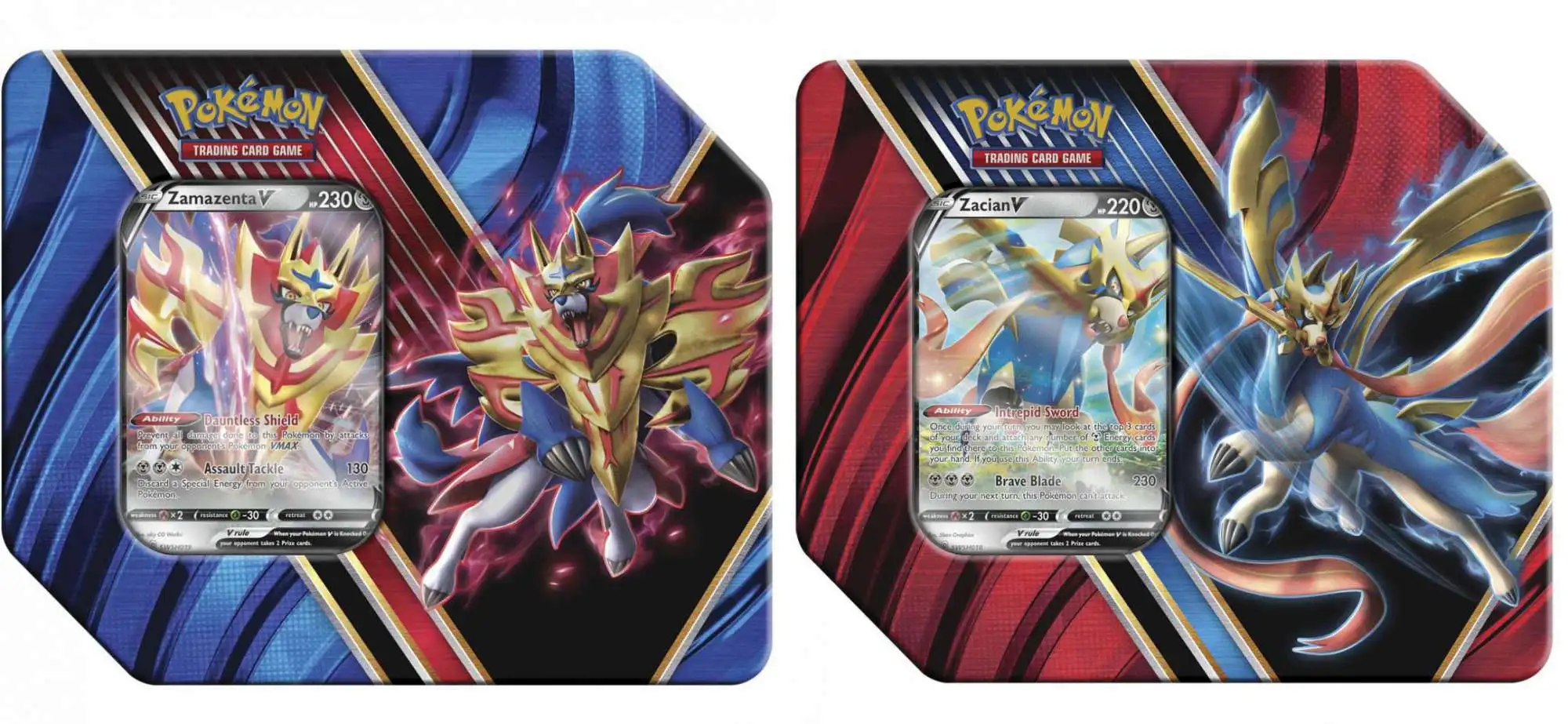 Legends of Galar Tin Zacian V - PTCGO Code – Card Cavern Trading