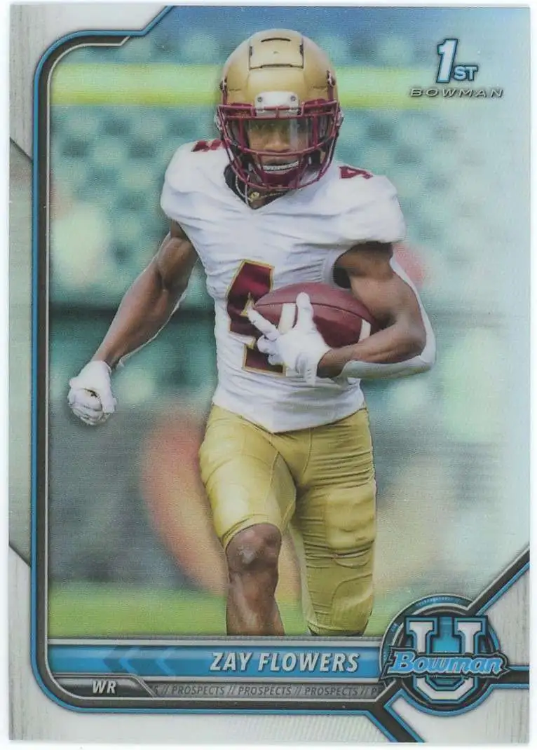 ZAY FLOWERS RC 2023 Chronicles Draft Revolution #40 ROOKIE