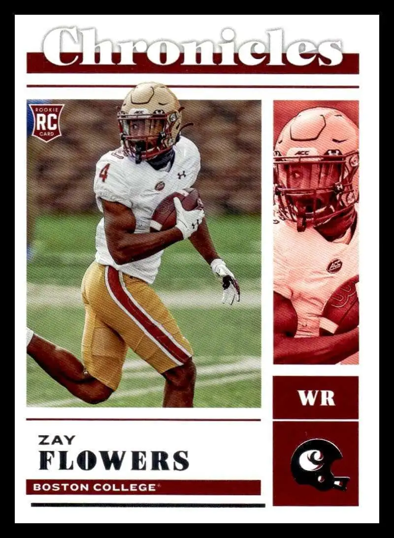 NFL 2023 Panini Chronicles Draft Picks Zay Flowers #18 [Rookie]