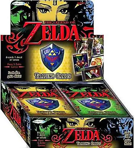 Enterplay Legend of Zelda Trading Card Pack of 4 for sale online 