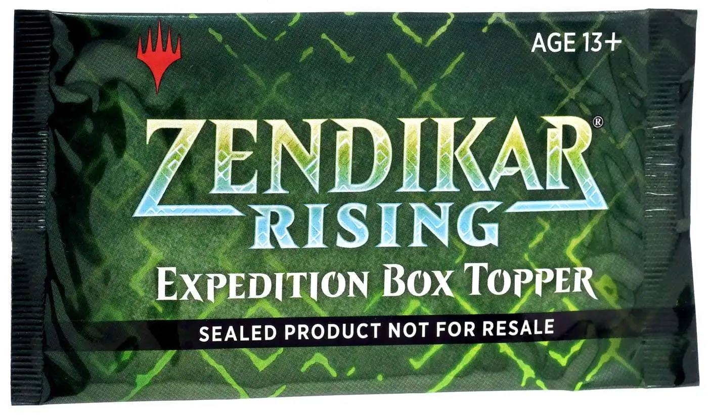 MtG Zendikar Rising Expedition Box Topper Booster Pack