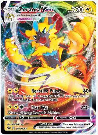 Pokemon Sword & Shield Promo Promo Rare Holo Zeraora VMAX SWSH264