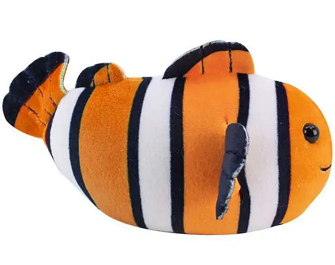 Zhu Zhu Aquarium Clown Fish Interactive Plush Fish