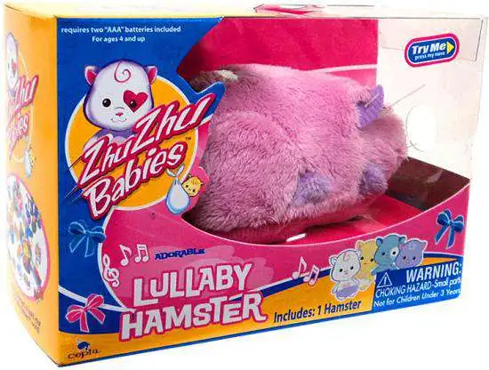 Zhu Zhu Pets Lullaby Hamster Babies Nanny Paisley Interactive Toy