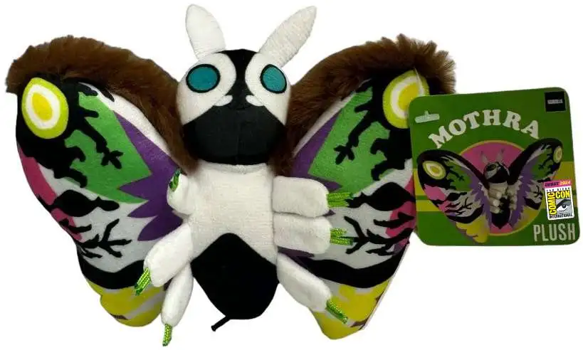 Godzilla Blacklight Mothra Exclusive 6-Inch Plush [Green]